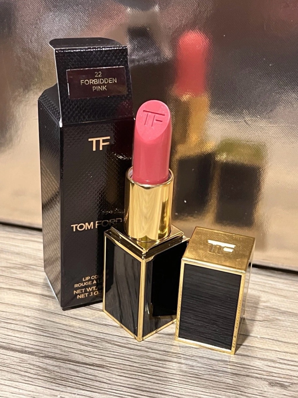 Tom Ford Lipstick Lip Color 22 Forbidden Pink 0.1oz/3g BNIB